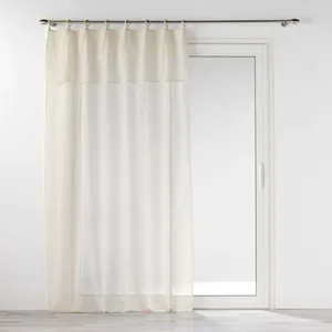 Comparateur de prix : Rideau Voilage à  illets Norine II 140x240cm Naturel
