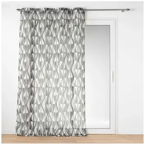 Douceur d'Intérieur, Voilage à  illets (140 x 240 Cm) Ikaris, Voile Sablé ImpriméVendu paramazon