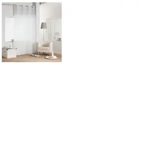 Panneau a oeillets 140 x 240 cm voile sable imprime argent minnie Gris...Vendu parbol