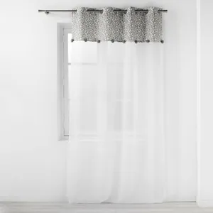 douceur d'intérieur, Voilage à Oeillets 140 X 240 Cm Voile Sablé et To... pas cher