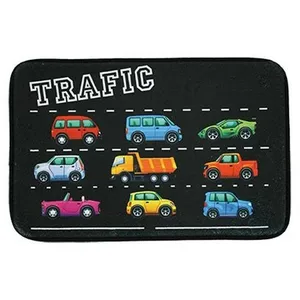 Tapis déco imprimé 45x75cm TRAFIC