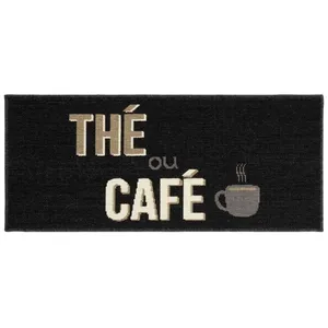 Douceur d'Intérieur, Tapis Rectangle (50 x 120 Cm) Breakfast, Bouclett...