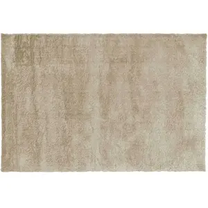 Douceur d'Intérieur, Tapis Rectangle (160 x 230 Cm) Tango Taupe, Shagg...