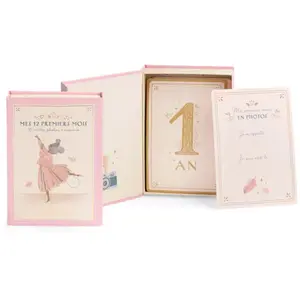 Moulin Roty Cartes Mes 12 premiers mois La petite école de danse (30 cartes) pas cher