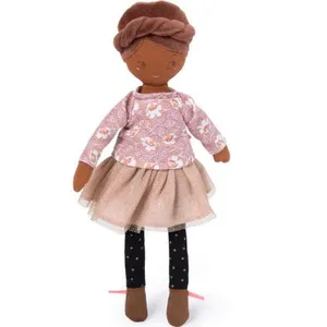 Moulin Roty Poupée souple Mademoiselle Rose Les Parisiennes (26 cm) pas cher
