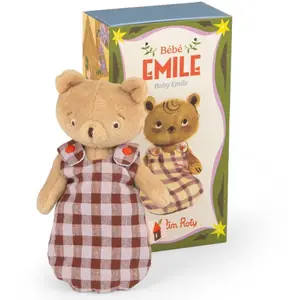 Bébé Emile Le petit ours Les Minouchkas (14,5 cm) pas cher