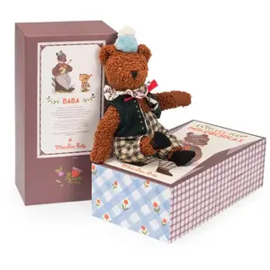 Moulin roty knuffelbeer les minouchkas - baba - 25,5 cm