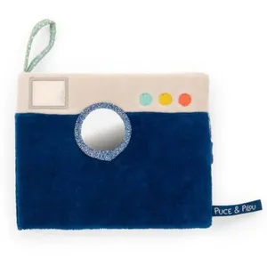 Moulin Roty Album photo textile Puce et Pilou pas cher