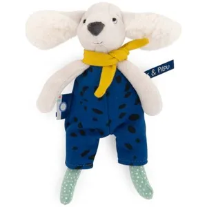 Moulin Roty Petit chien Pilou Puce et Pilou (20 cm) pas cher