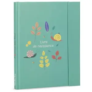Moulin Roty Livre de naissance Pomme des bois (80 pages) pas cher