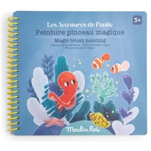 Moulin Roty Peinture pinceau magique Les aventures des Paulie pas cher