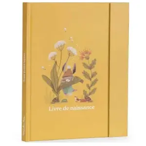 Moulin Roty Livre de naissance Trois petits lapins (80 pages) pas cher