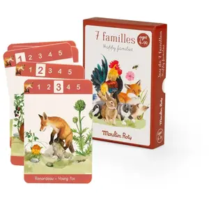 Jeu de 7 familles Le Jardin du Moulin
