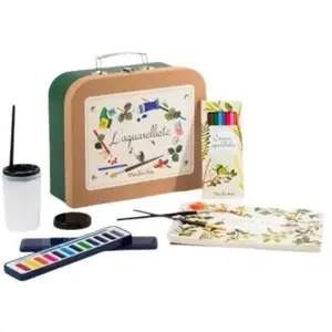 Moulin Roty Valise Aquarelliste pas cher