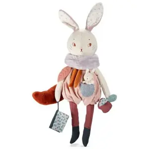 Moulin Roty Grand lapin d'activités Après la pluie (65 cm) pas cher