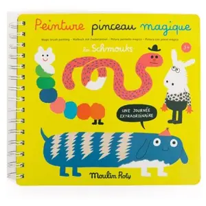 Moulin Roty Peinture pinceau magique Les Schmouks pas cher