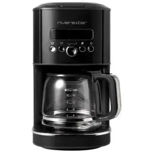 Riviera & Bar Cafetière programmable 12 tasses 950w noir - BCF579 pas cher