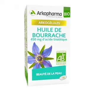 Arkopharma Arkogélules Huile de Bourrache 180 gélules pas cher