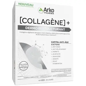 Arkopharma Collagène Dermo-Restructurant Capital Anti-Âge 8 actions 60... pas cher
