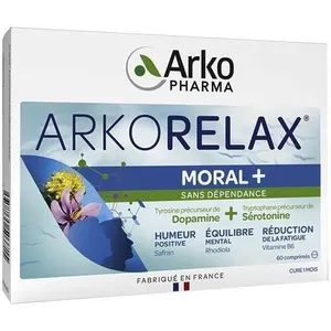 Arkopharma Arkorelax Moral+ 60 comprimés pas cher
