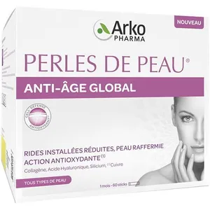 Arkopharma Perles de Peau Anti-Âge Global 30 sticks pas cher