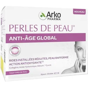 Arkopharma Perles de Peau Anti-Âge Global 60 sticks pas cher