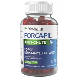 Arkopharma Forcapil Anti-Chute et Beauté Cheveux 60 Gummies pas cher