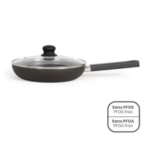 Livoo - sauteuse anti-adhésive 26cm + couvercle - MEP153N pas cher
