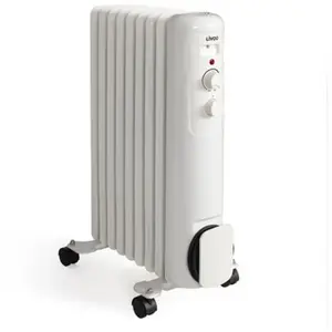 Radiateur bain huile 2000 W - Livoo - DOM502W - Blanc pas cher