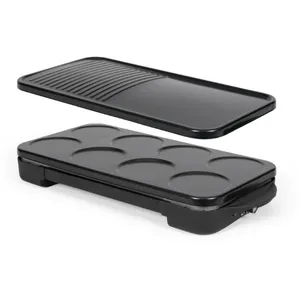 Livoo Crêpière + grill 1500w 8x11.5cm - DOC349N