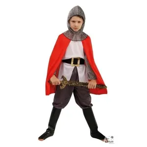 Costume Chevalier Enfant Rouge PtitClown PtitClown - Rouge pas cher