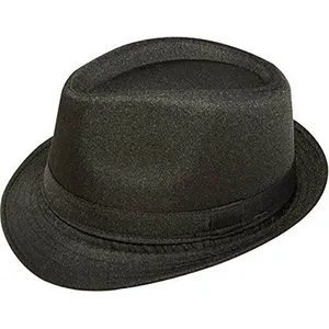 Comparateur de prix : P'TIT Clown re40389 - Chapeau Borsalino tissu noir