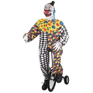 Automate Clown Terrifiant sur Monocycle - PTIT CLOWN - 41812 - Déco Ha... pas cher
