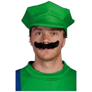 SANS Moustache de plombier mario/luigi