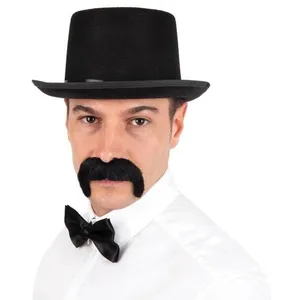 Motomo Chapeau Haut de Forme Feutre - Noir - Mixte - Extérieur - Adulte pas cher