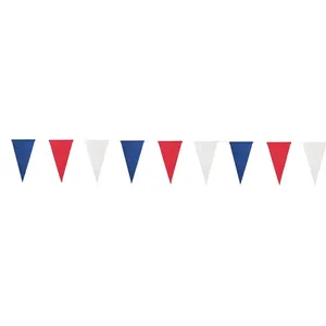 Comparateur de prix : PTIT CLOWN GUIRLANDE À FANIONS TRICOLORE FRANCE 3.6M