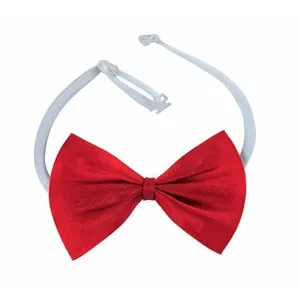 Noeud papillon en tissu rouge - PTIT CLOWN - élastique - pour adulteVendu parcdiscount