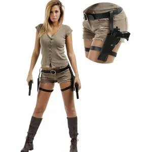 Comparateur de prix : PTIT CLOWN HOLSTER DOUBLE DE CUISSES - LARA CROFT