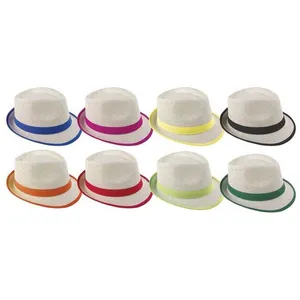 Chapeau adulte Borsalino - PTIT CLOWN - 8 modèles - Ruban coloré - Tis...Vendu parcdiscount
