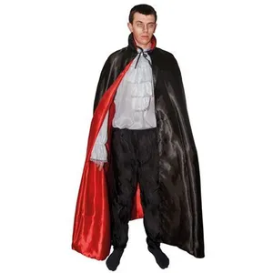 Cape réversible - 20 - Noir et rouge - Mixte - Déguisement Halloween pas cher