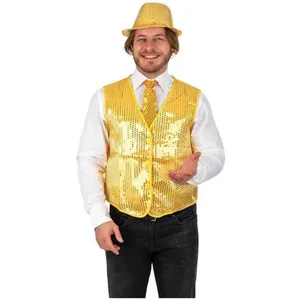 Gilet doré or sans manche avec sequins - PTIT CLOWN - REF/16634 - Thèm... pas cher