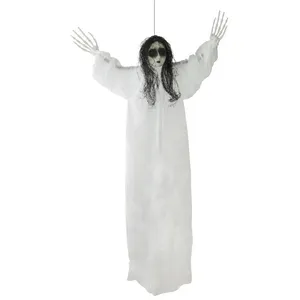 PTITCLOWN SUSPENSION POUPÉE MALÉFIQUE 1.70M BLANC pas cher