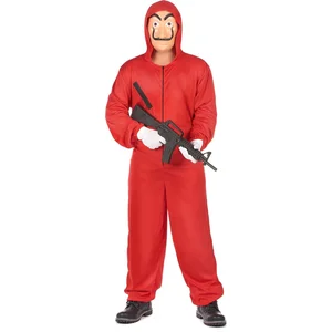 CED Rood overvaller pak voor volwassenen - Verkleedkleding - Maat L/XL pas cher