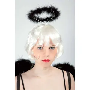 Motomo Serre tete halo d'ange noir pas cher