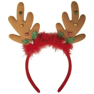 Serre-tête renne avec grelots - PTIT CLOWN - Accessoire de déguisement... pas cher