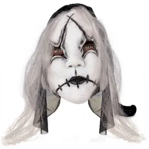 Comparateur de prix : P'TIT Clown Halloween latex Griezelmasker Bezeten Pop