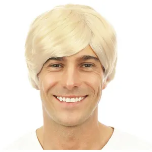 Perruque - NICK - Homme - Courte - Blond pas cher