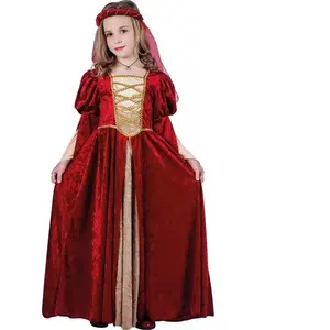Middeleeuws prinses kostuum - Verkleedkostuum - 5/6 jaar