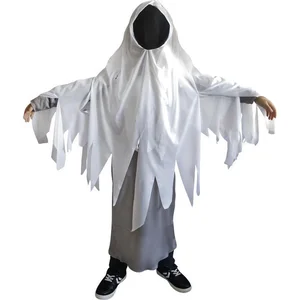 P'TIT Clown Verkleedkleding - Spectrum - Geest - Spook - 5/6 jaarVendu parbol