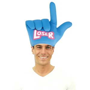 PTIT CLOWN Chapeau main loser adulte - Bleu - Accessoire de mode - Pour intérieur - Mixte - A partir de 18 ansVendu parbol
